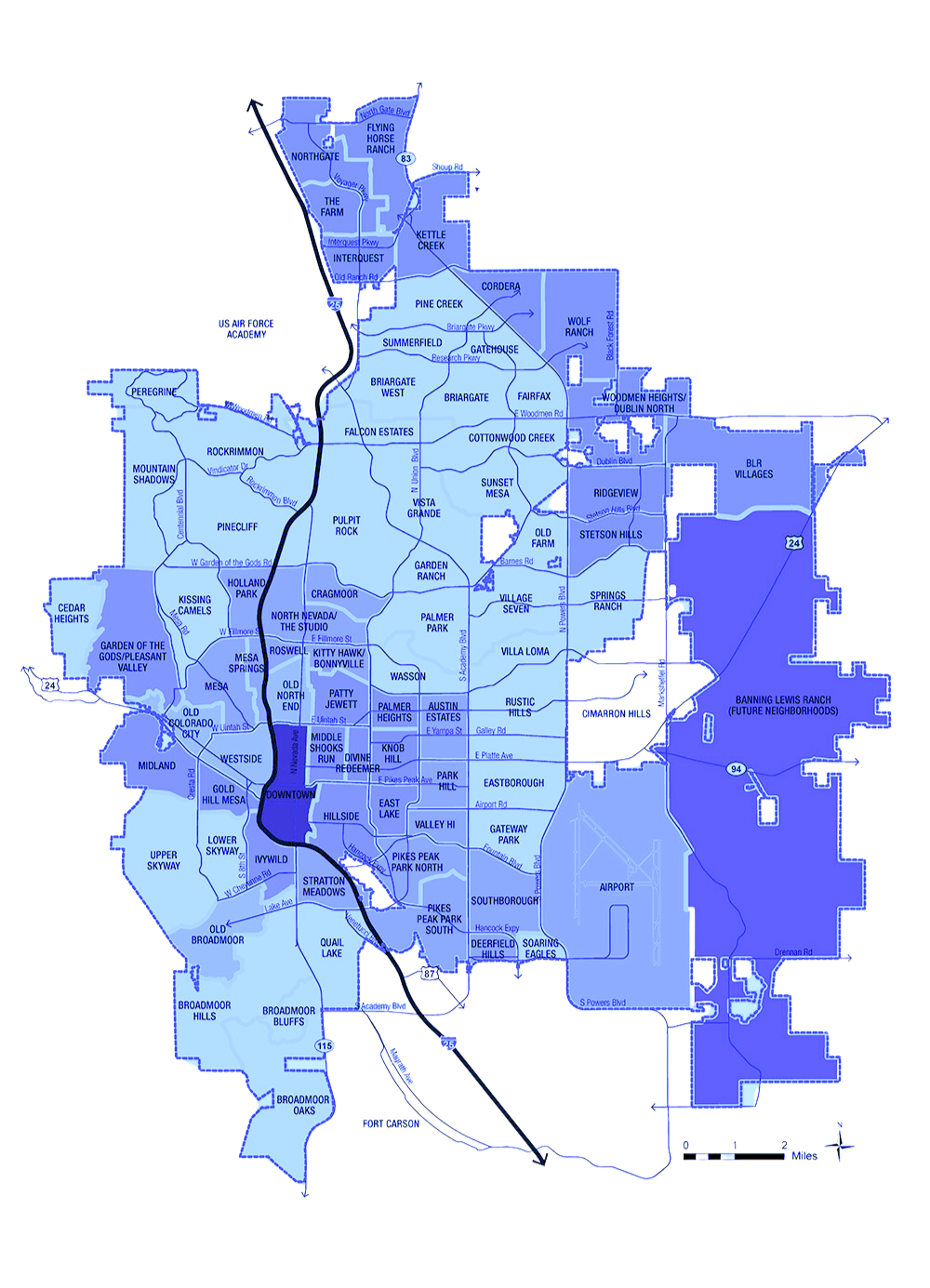 Team Pikes Peak Subdivisions